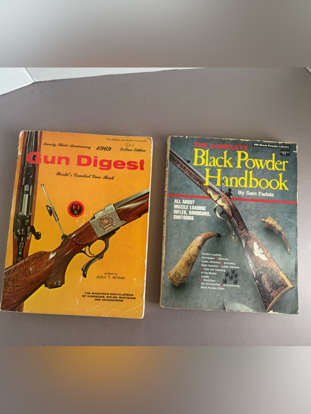 Gun Digest & The Complete Black Powder Handbook - Vintage Firearms Books